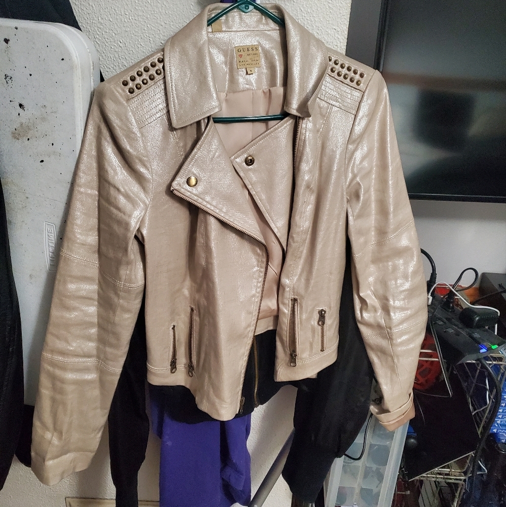 Guess leather jacket